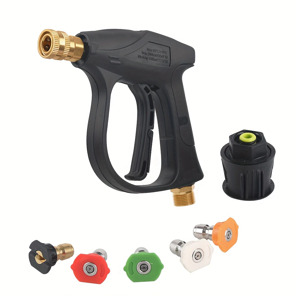 Hochdruckreinigerpistole für Karcher K2-K7 und Nilfisk – Multifunktions-Schnellverbindungsdüse, robuste Reinigung für Auto und Zuhause – Detail 7