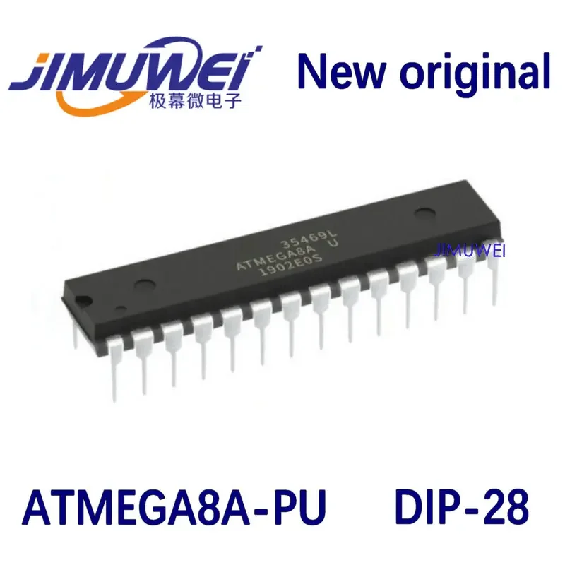 ATMEGA8A-PU DIP-28 Microcontrôleur 8 bits à insertion directe 100% Nouveau et Original