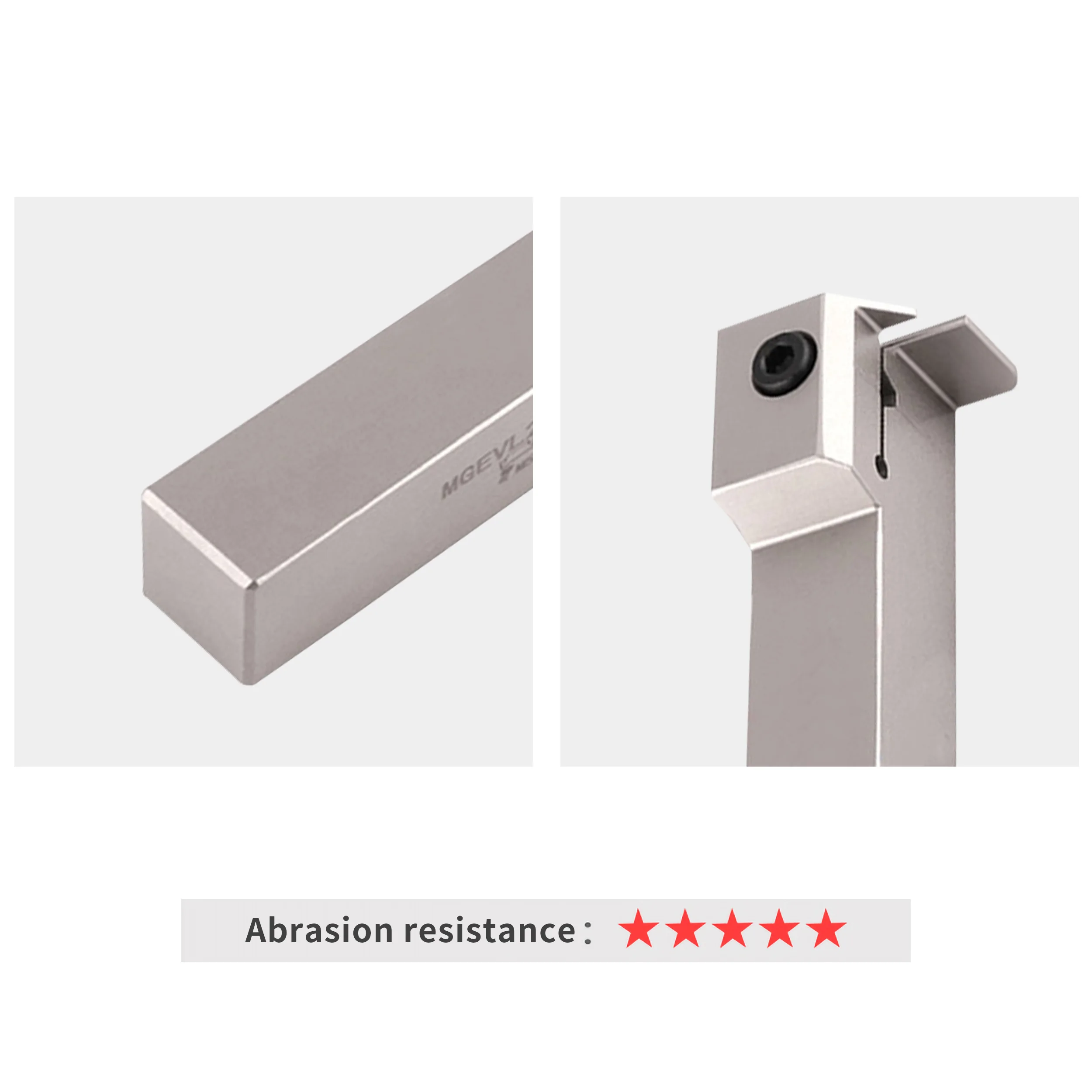 Imagem -03 - Barra de Ferramentas Cnc 7-shaped Cross-mounted Grooving e Corte Mgevr2023k 2525m2 2.5 Mgevl Faca de Corte Transversal 90 ° Cotovelo