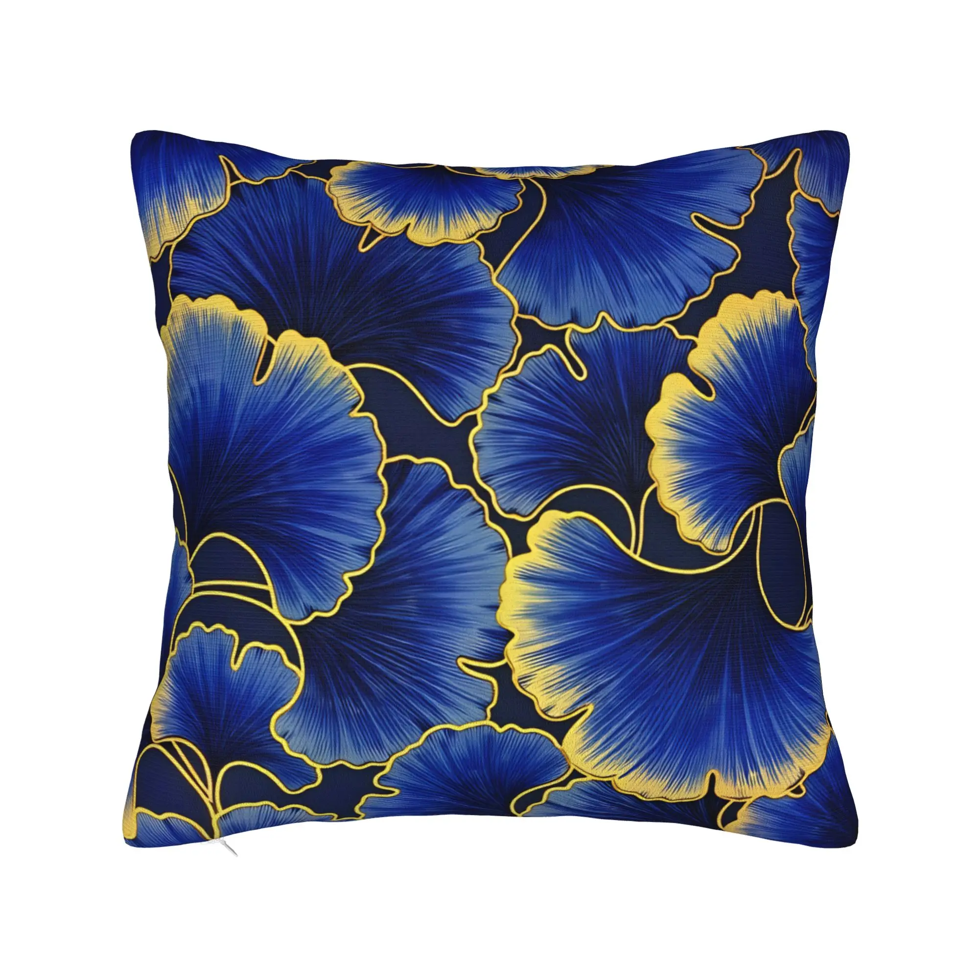 Ginkgo Leaves Pillow Cover  Comfy Cushion Cover Fashion Pillow Case For Couch Sofa Bedroom