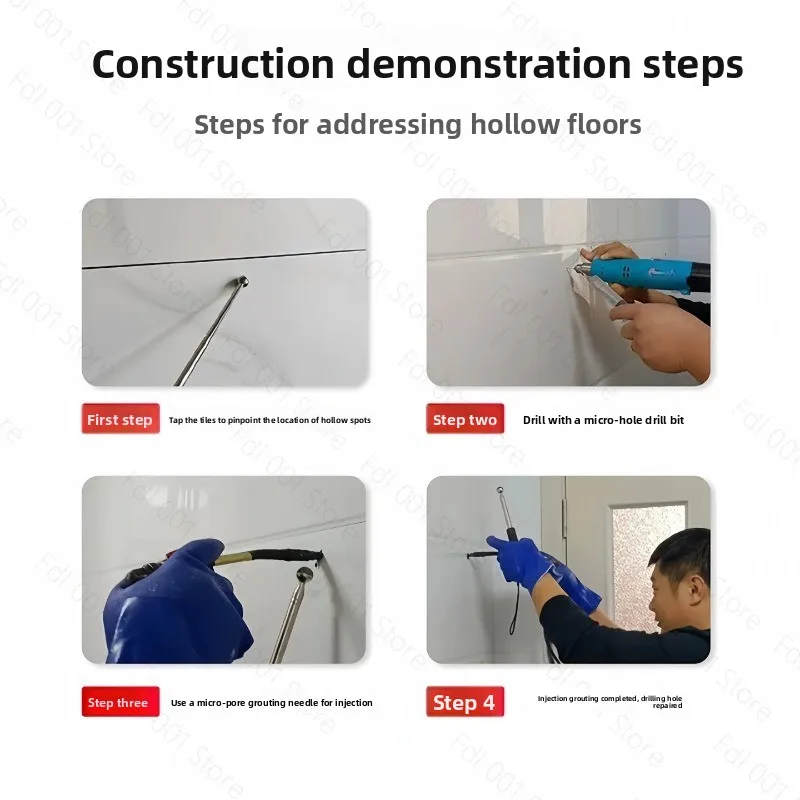 Floor Warping, Tile Hollowing, Grouting Machine, Marble Stone Floor, Wall Hollow Grouting Machine, Hollow Drum Glue Pumping Pump