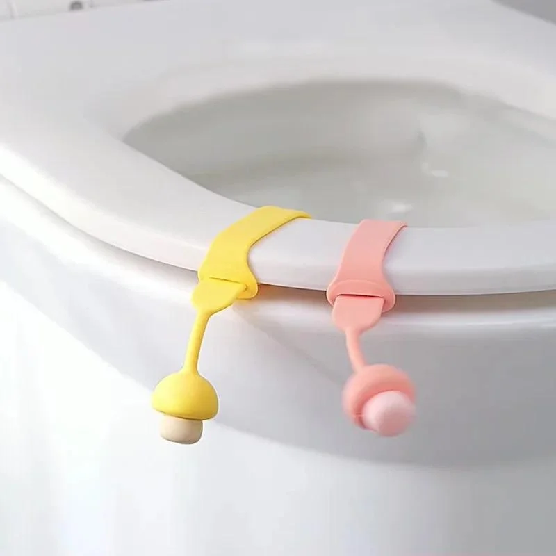 Toilet Lid Lifter Seat Handle Holder Toilet Lid Lift Tool Seat Ring Flapper Bathroom Closestool Handle