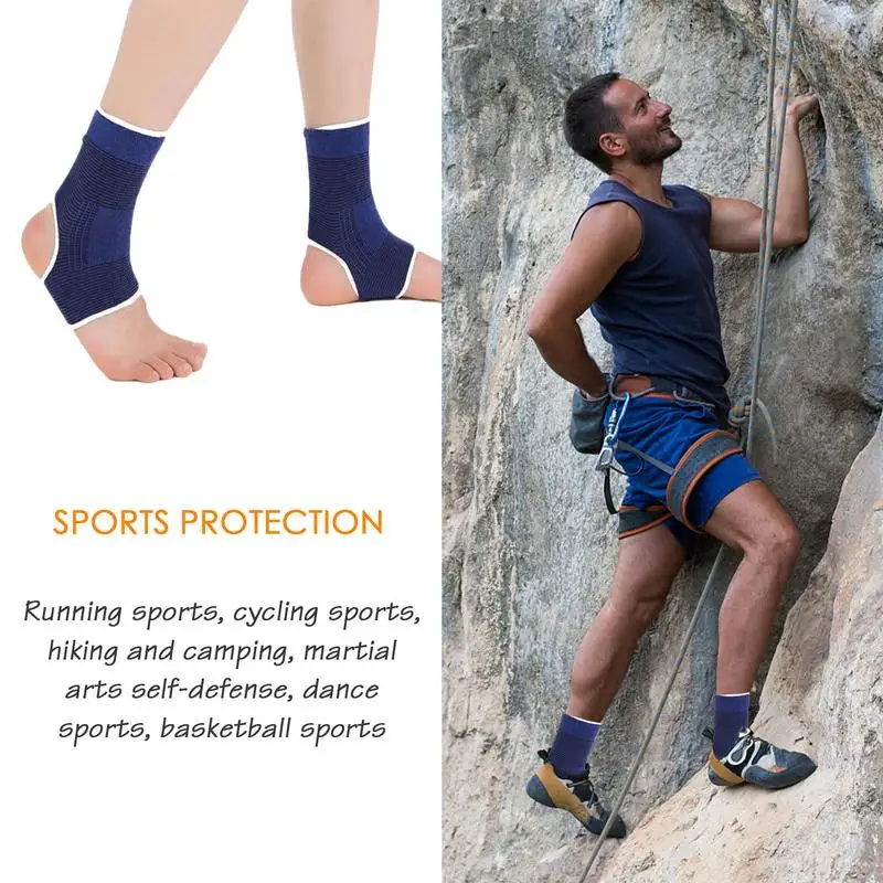 3D Compression Nylon Strap Belt Ankle Protector Bandage Gym Football Ankle Support Basketball Ankle Brace Protective Gear