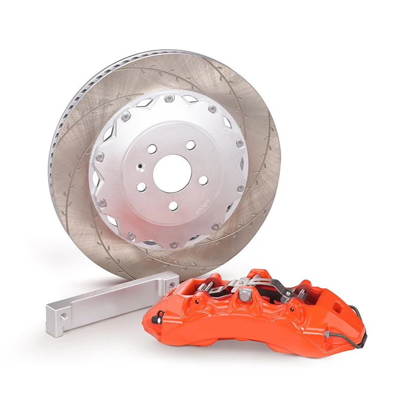 6 Piston Brake Caliper GT6 8657 Racing Big Brake Kits 18 19 20 Inch Front Wheels 355/380mm Disc for