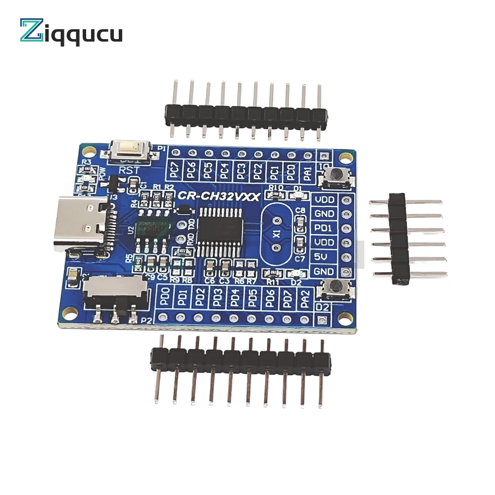 48MHz CH32V003 Development Board Minimum System Board Core Board Type-C USB Interface Development Panels kit CH32V003