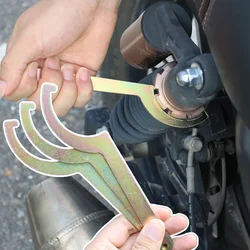 Motorcycle Shock Absorber Wrench Vibration Isolator Suspension Spanner Shock Absorption Spring Softness Hardness Adjustment Tool
