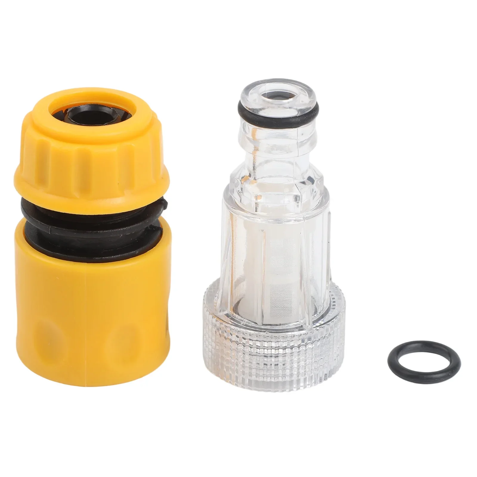 Filter Connector Accessories Water Column Connect Fitting Garden Hose Parts Pipe Plastic Tap 1 Set Washer