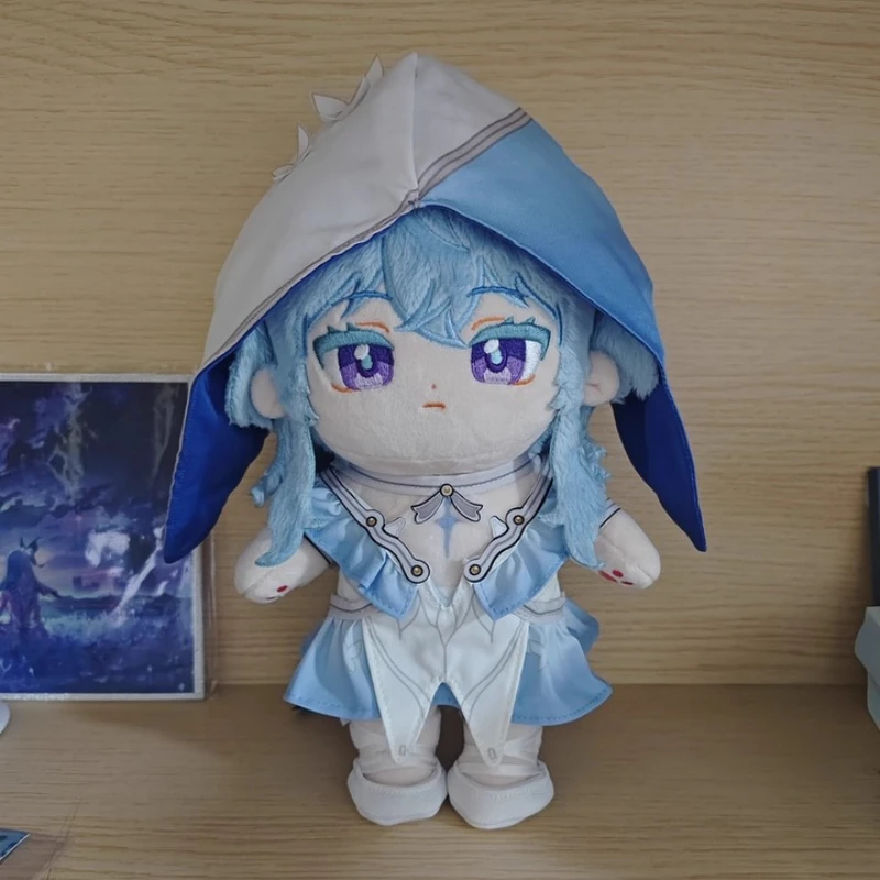 

20cm Anime Game Wuthering Waves The Shorekeeper Kawaii Cosplay Soft Cotton Doll With Clothes Cartoon Dress Up Toy Figures Gift