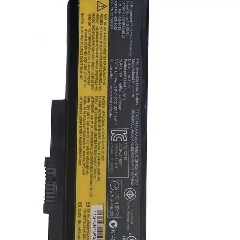 GZSM-Adequado para Y480, G480, G580, Z485, Y480, G400, G485, bateria de notebook