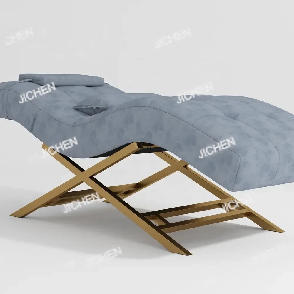 

JC Beauty Spa Massage Bed Eyelash Face Bed Curved S-shaped Eyelash Bed