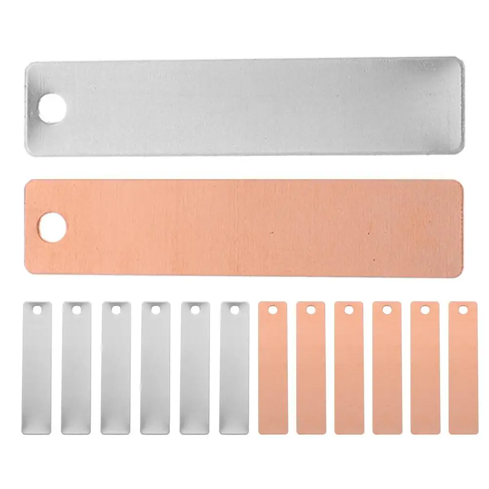 

10 Pcs Electrode Copper Plate Strips Fruit Experiment Supplies Geography Zinc Anode Sheet Teaching Aids DIY Kit