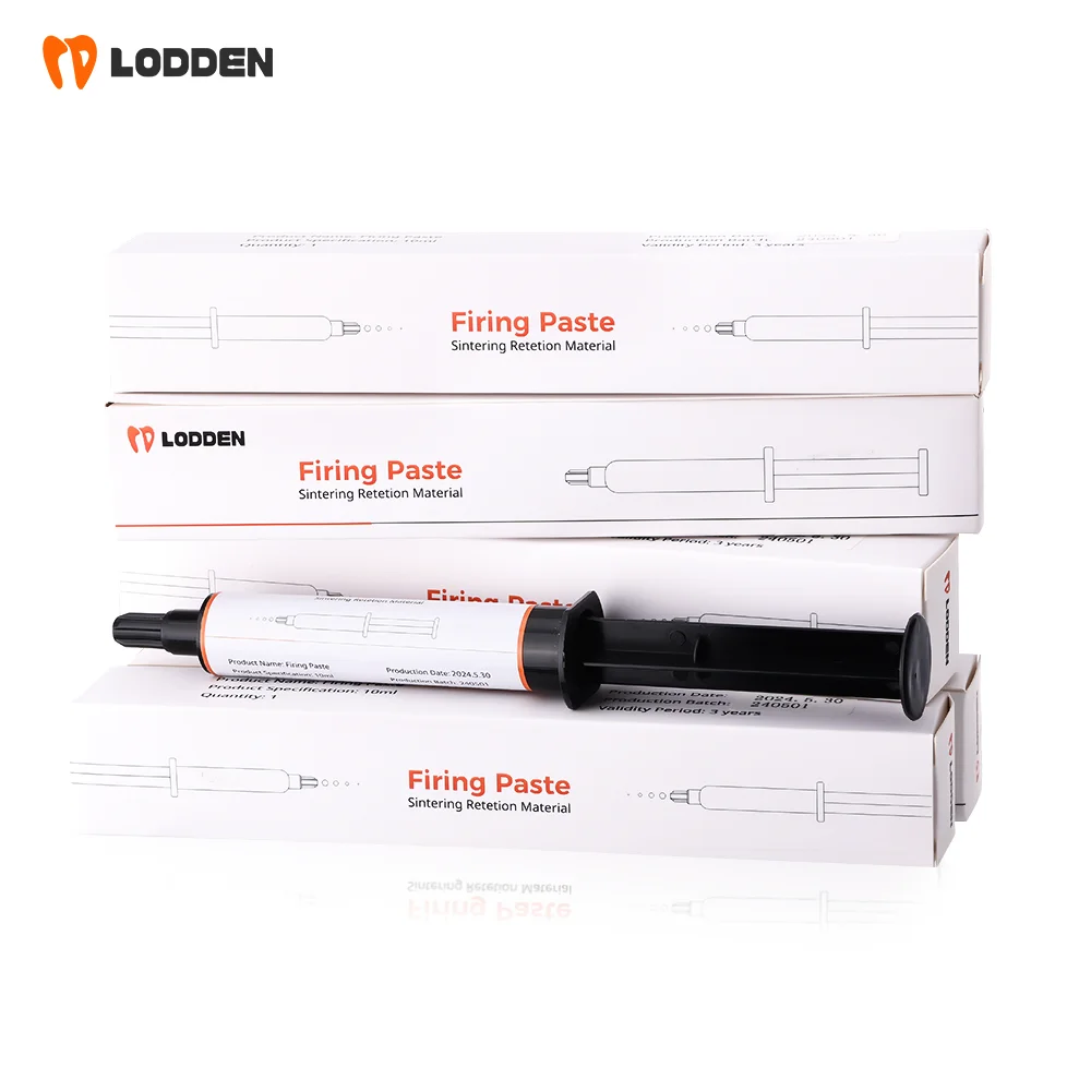 LODDEN 1/5/10pcs Dental Firing Paste Professional Veneer Crown And Bridge Dental Restoration Sintering Paste Fix Lab Material