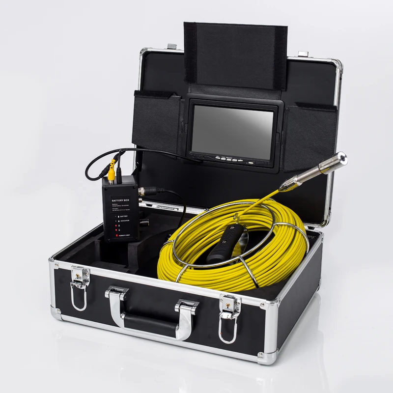 Cost Effective 100 Meter 4500Mah Battery Deep Water Well Wifi Pipe Inspection Camera With 100M Cable