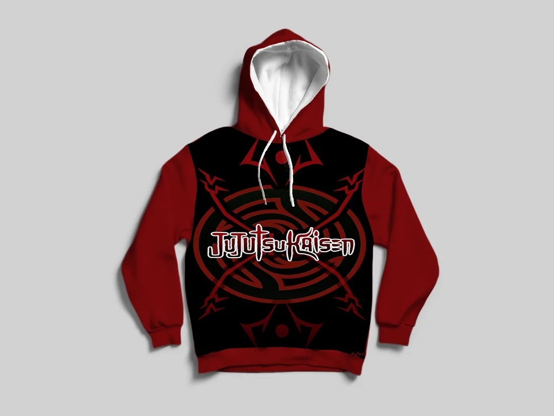 Hoodie Anime Bertema Perang Sihir, Naruto, dan Pembasmi Iblis, Cetak 3D, Musim Gugur dan Musim Dingin, Ukuran Besar untuk Dewasa dan Anak-Anak