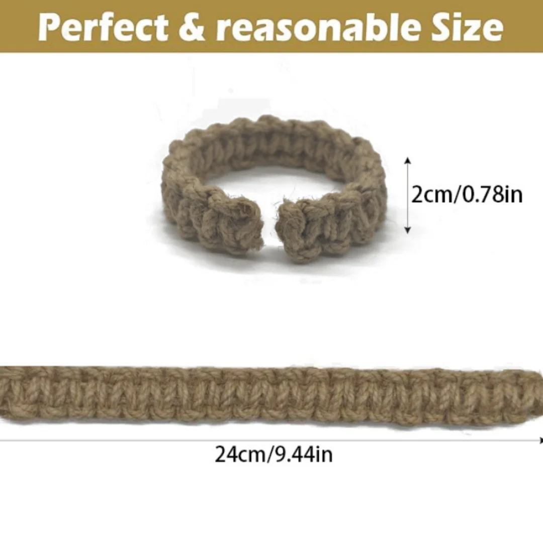 2pcs/1set Braided Curtain Tiebacks Boho Elegant Rustic Curtain Holdbacks Tie Backs Holders Set Simple Drapes Decor Handmade