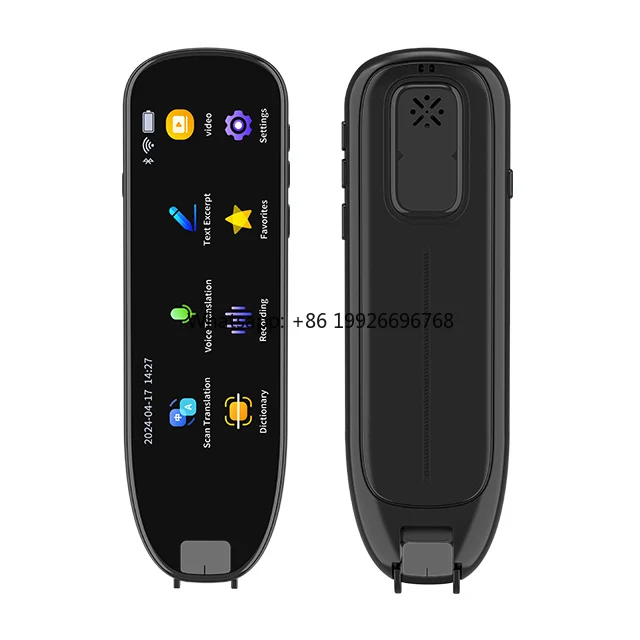 

New Arrivals 5 Inch International Version Multi-language Scanning Offline Intelligent Smart Voice Translation Pen factory
