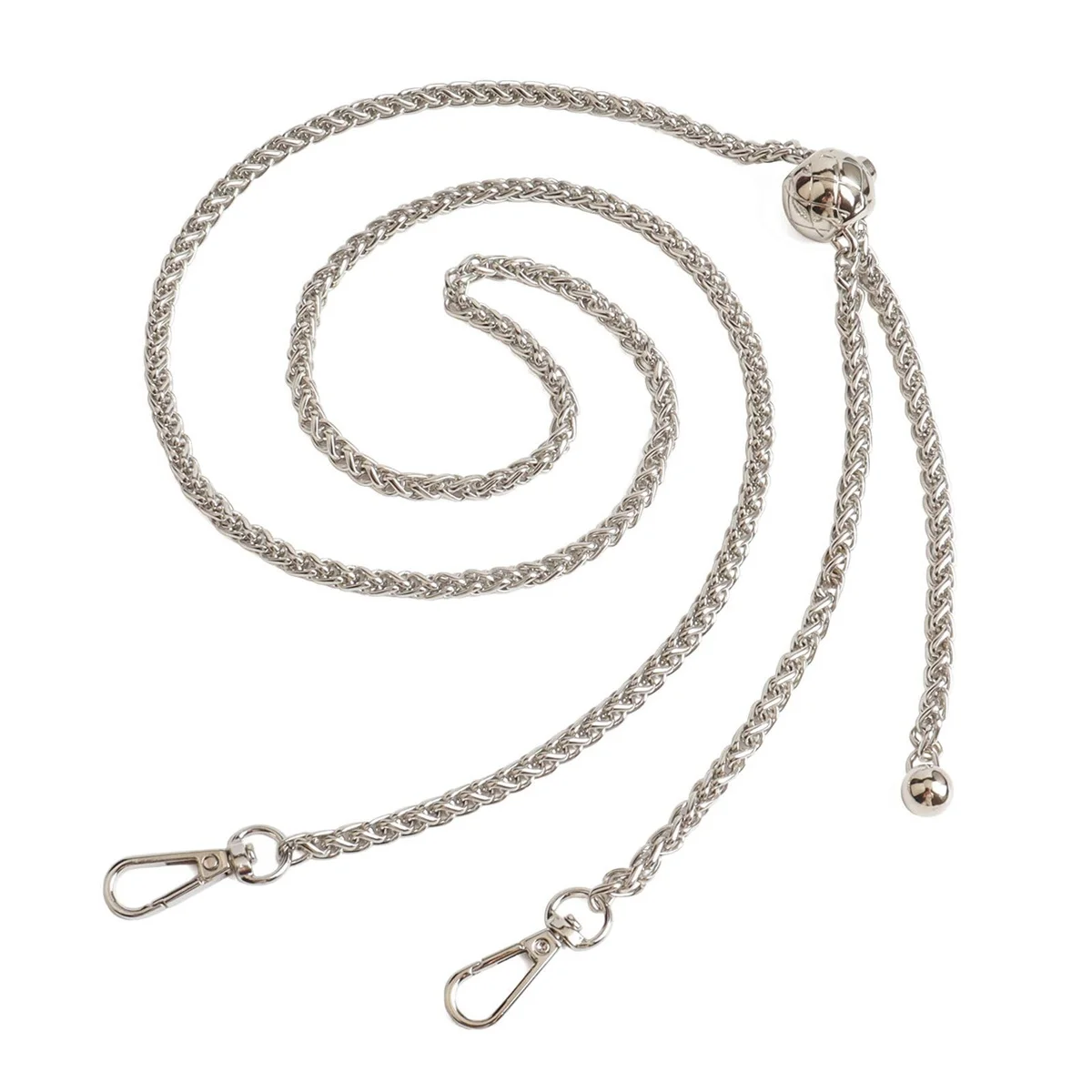 HOLIN Thin Purse Chain Strap Adjustable - Replacement for Small Shoulder Crossbody Bag 100cm-140cm Long Length