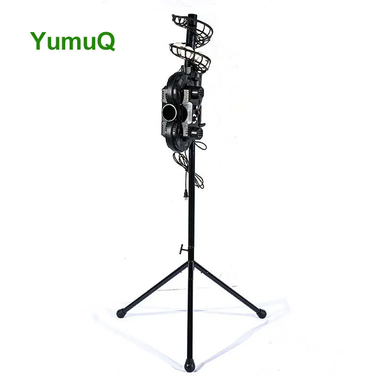 

YumuQ Portable Automatic Baseball Service Pitching Machine Outdoor Indoor for Beginner Training