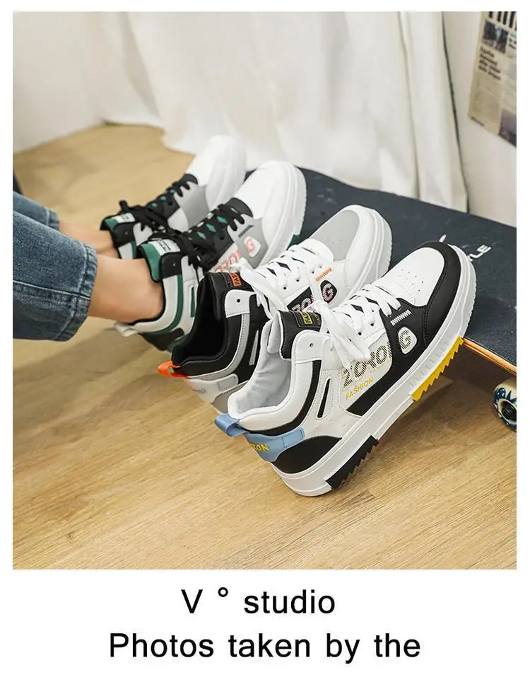 2024 Spring Autumn New Versatile Fashion Men's High Top Casual Board Shoes Comfortable and Lightweight Running and Sports Shoes