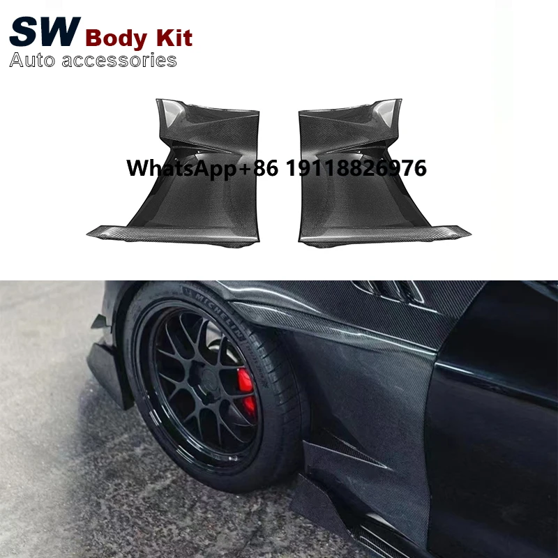 

Carbon Fiber EVS Style Fender for Supra GR MK5 A90 A91 Upgrade Car Side Vent Air Flow Fender Intake