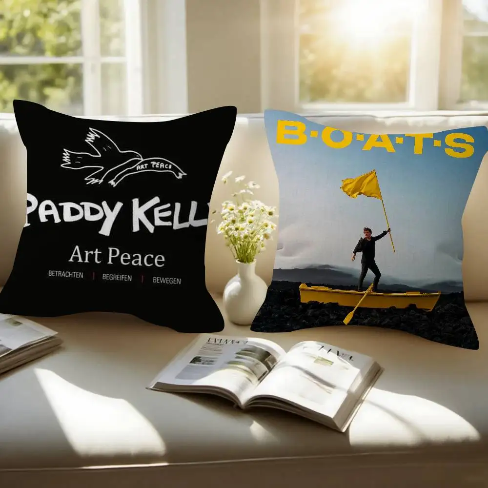 Singer Michael Patrick Kelly Traces  45*45cm Cushion Cover Pillow Cover Decor Pillowcase Home Pillowcase for Couch Pillow