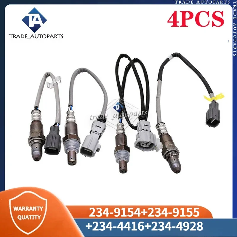 

234-9154 234-9155 234-4416 234-4928 For Toyota Highlander Lexus RX350 RX400h RX450h Upstream & Downstream Oxygen O2 Sensor 4PCS