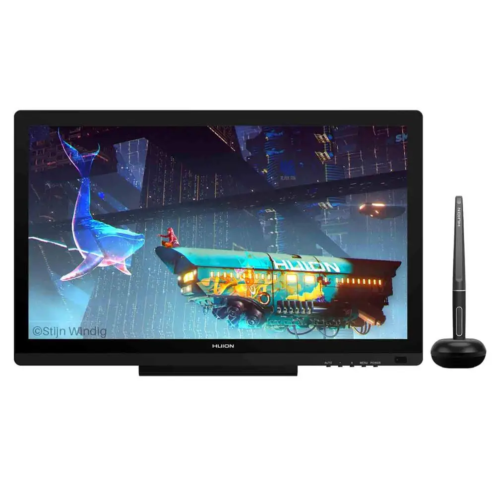 

19" inch IPS LCD interactive graphic tablet monitor Huion kamvas 20 drawing panel tablet with digital pen