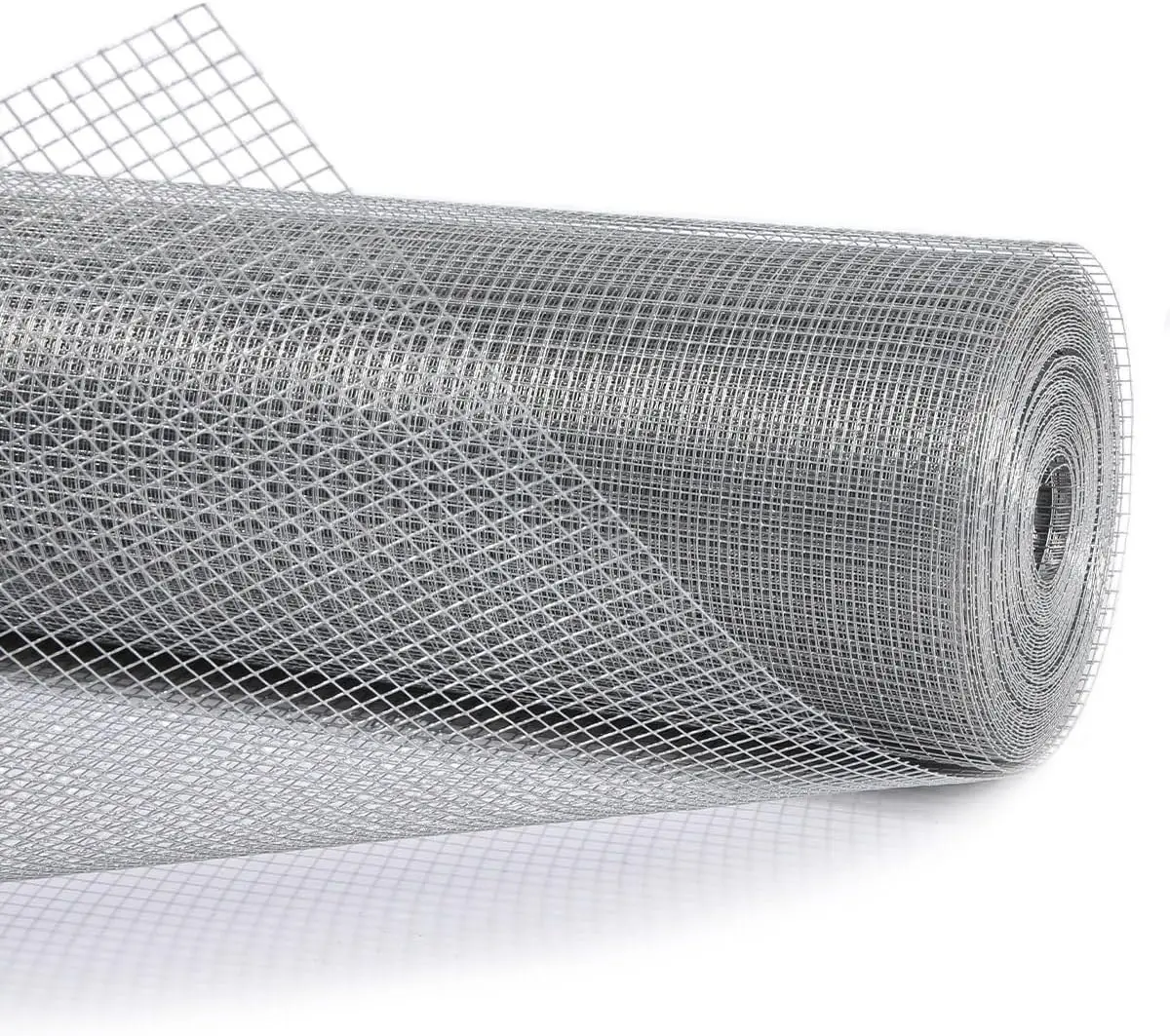 

1/4 Inch Galvanized Chicken Wire Mesh Roll, 48" x 100' for Garden Fencing and DIY Projects