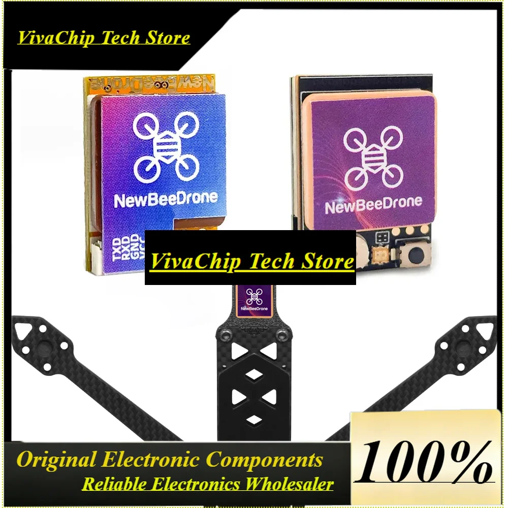 VIVaSNewBeeDrone BeeID V1.1 M10Q GPS Module With RemoteID Compatible With Betaflight,INAV,Adrupilot,PIX