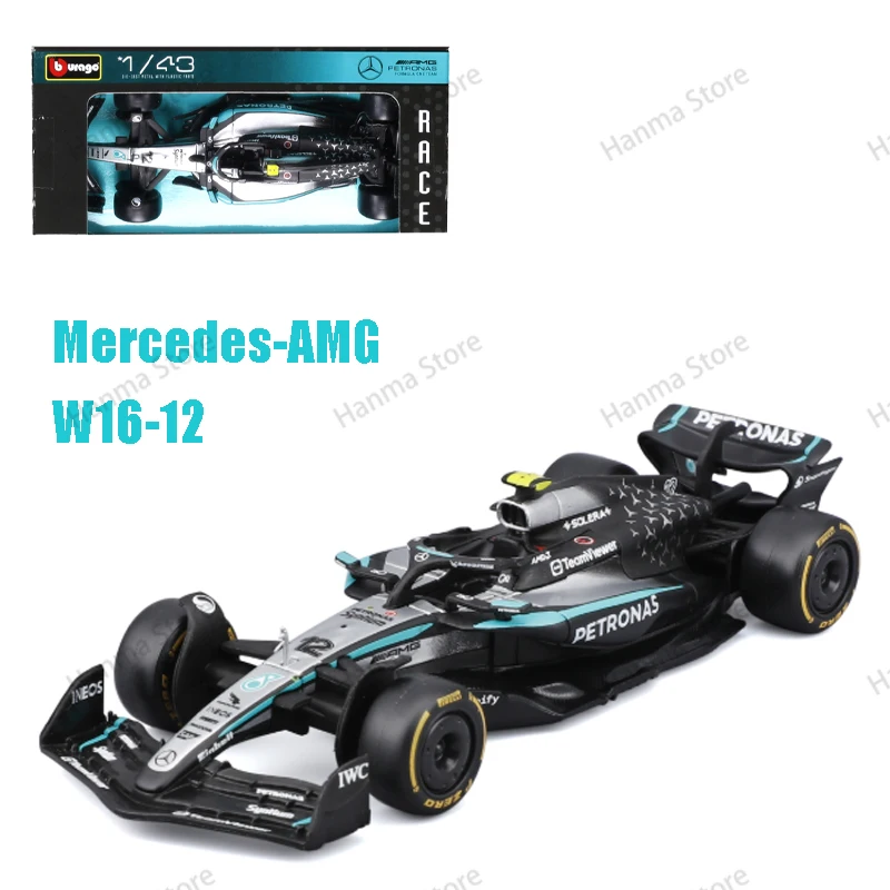 2025年 ブラーゴ 1/43 2024年 メルセデス・ベンツ F1 W15 # 44 W16