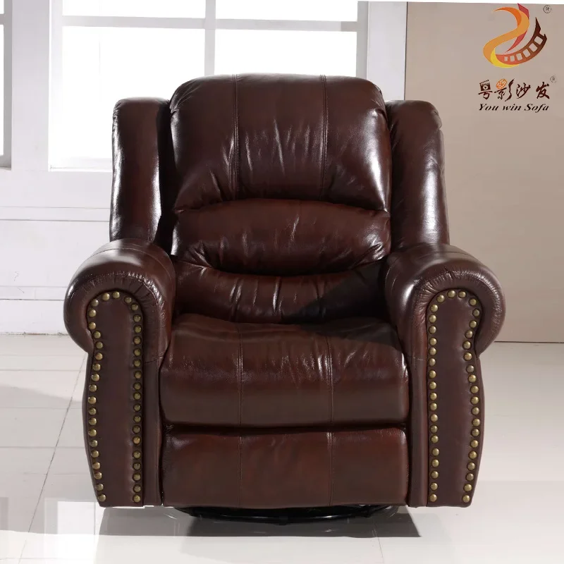 Film and television furniture American first class electric cabin office single family living room apartment sofa