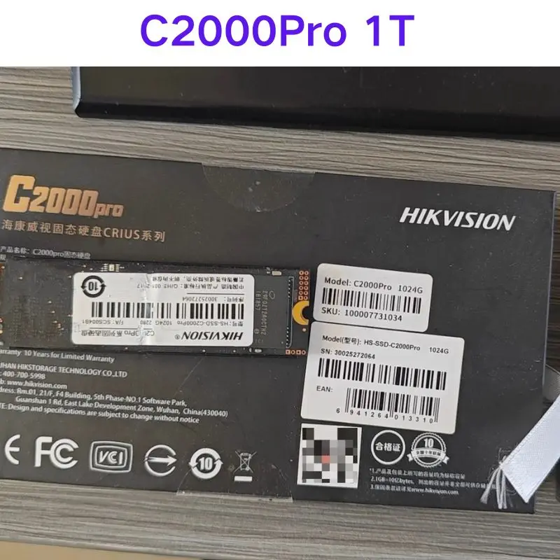 Second hand test OK C2000Pro 1T Solid State Drive