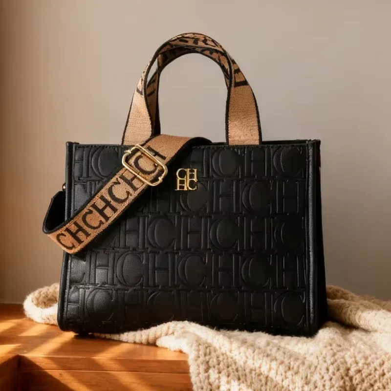 Fashion Monogram Print High Quality Metal Logo Casual Light Luxury Brand Designer 2026 New Womens Handbag