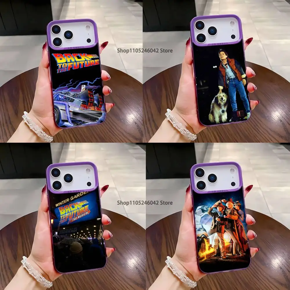 

Movie B-Back To The F-Futures For Purple Candy Matte Cover iPhone 17,16,15,14,13,12,11,Mini,Pro,E,SE4,XS,MAX