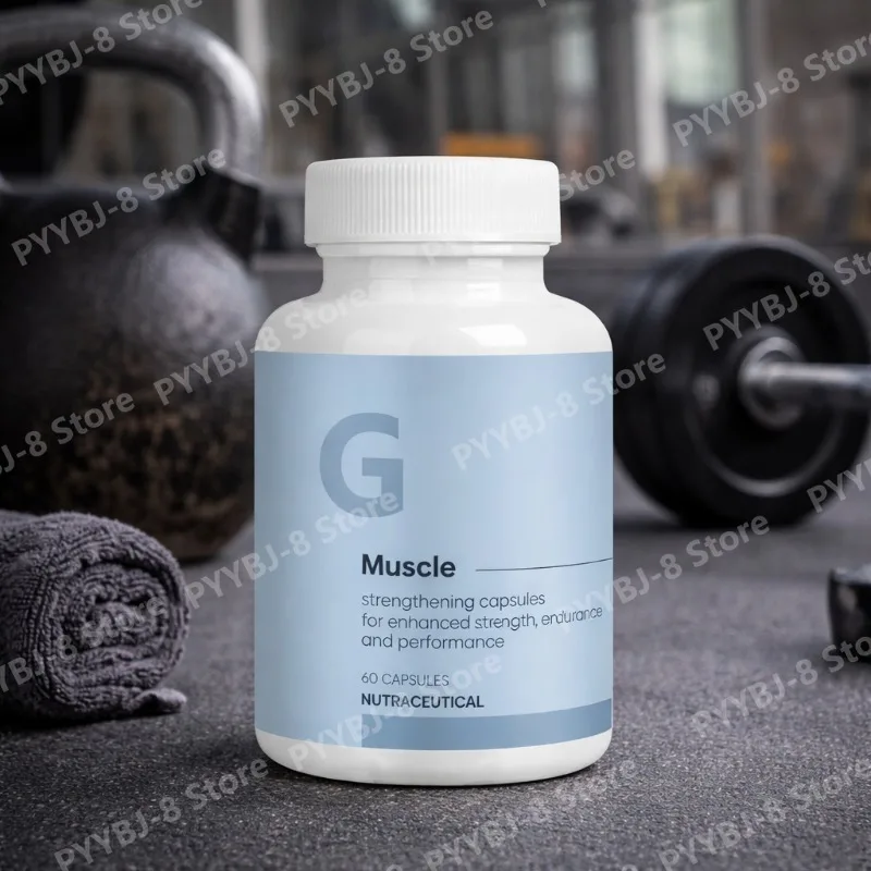 

60 count Muscle Strengthening Capsule Fitness Use Provide Energy & Reduce Fatigue Support Long-term Muscle Health with Vitamin C