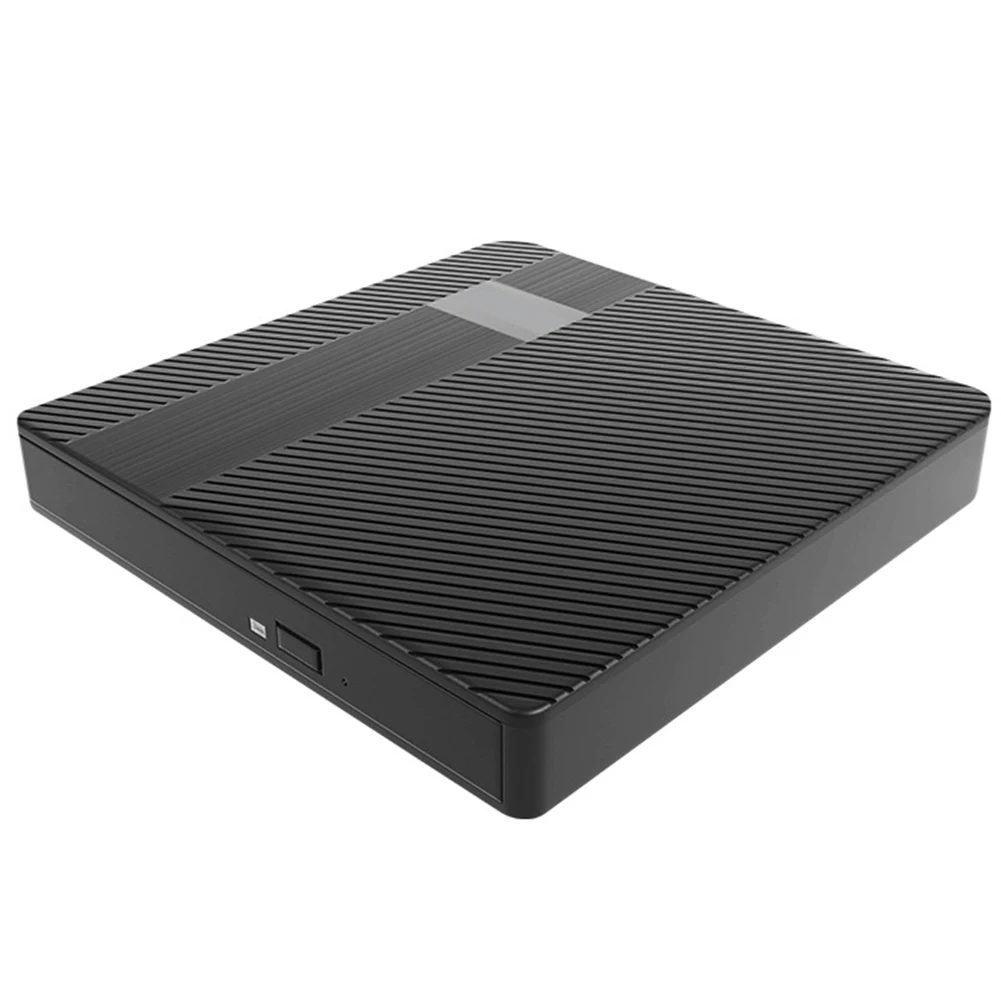 External CD DVD Drive USB 3.0 & Type-C Portable CD DVD ROM for Mac/Linux Windows 7/8/10/11 Laptop PC