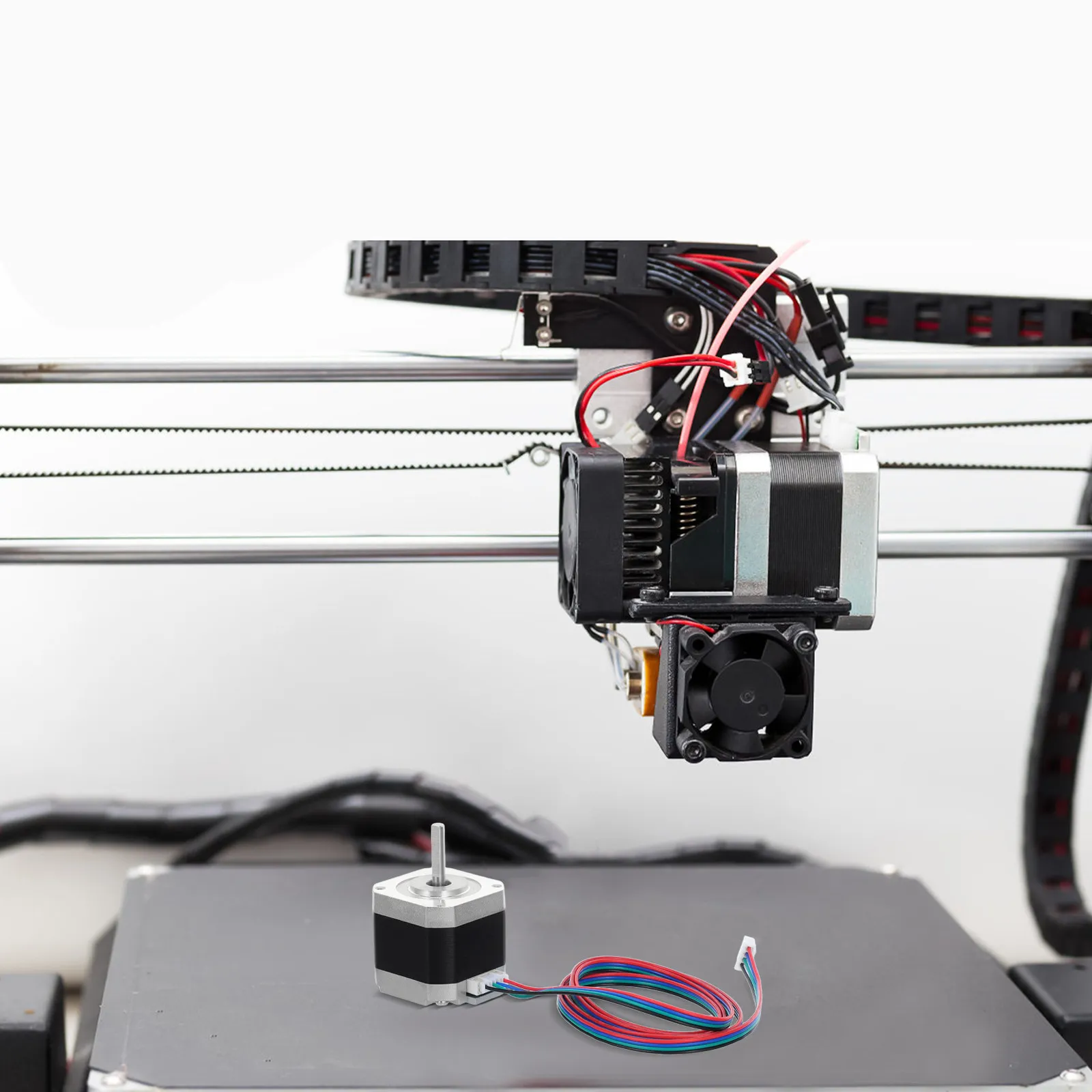 

3D Printer Motor 42 Series 1.8 Degree 12V Low Voltage Control for Creative Printing Tasks Motor