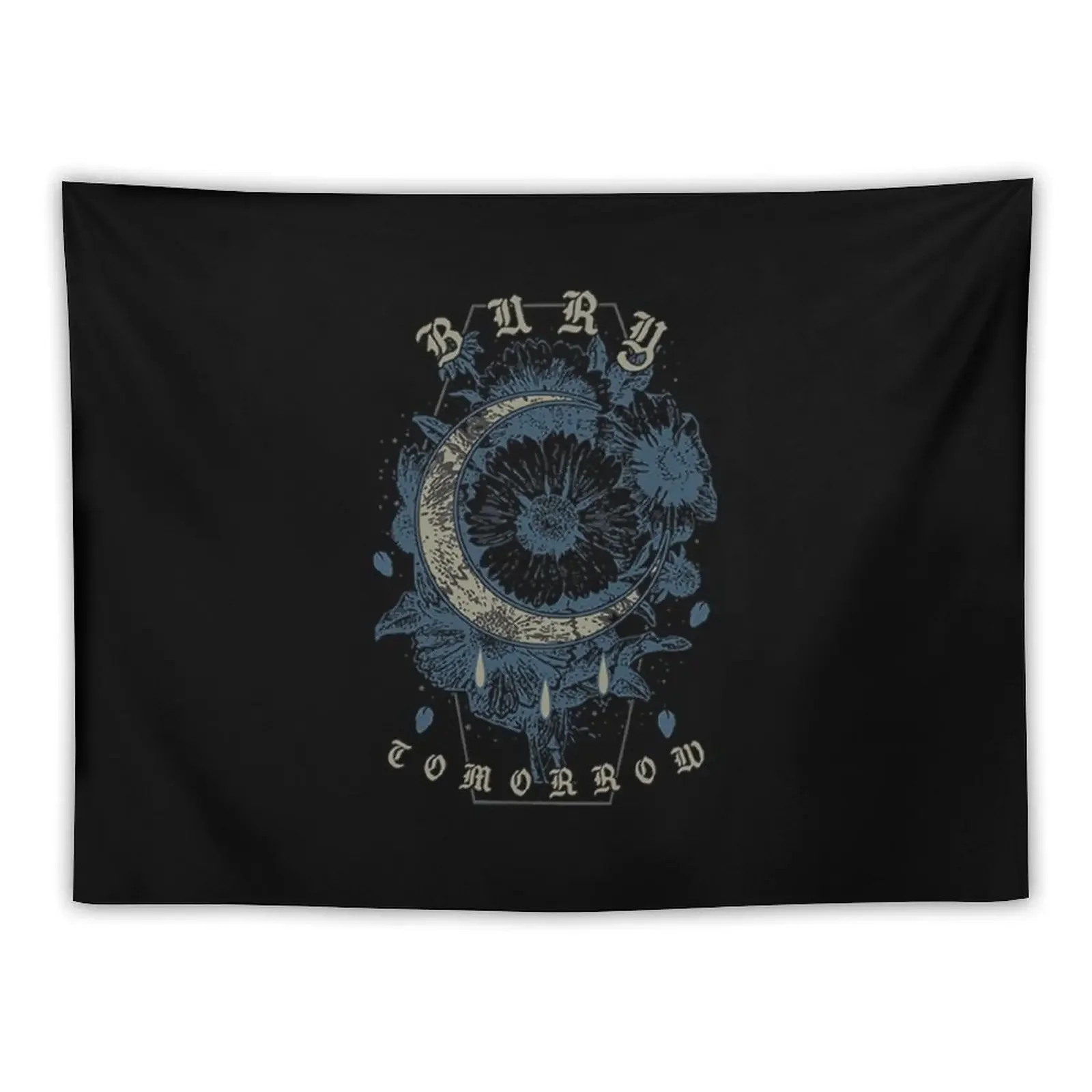 Bury Tomorrow - New BLUE MOON Artwork Tapestry Things To Decorate The Room Decoration Home Tapestry