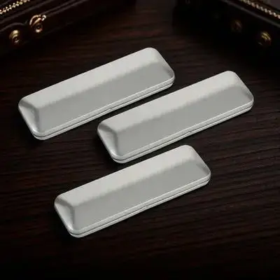 

3pcs Rectangular Lid Tinplate Pencil Case 160x54x20mm Durable School Daily Use Pencil Case Office Stationery Organizer