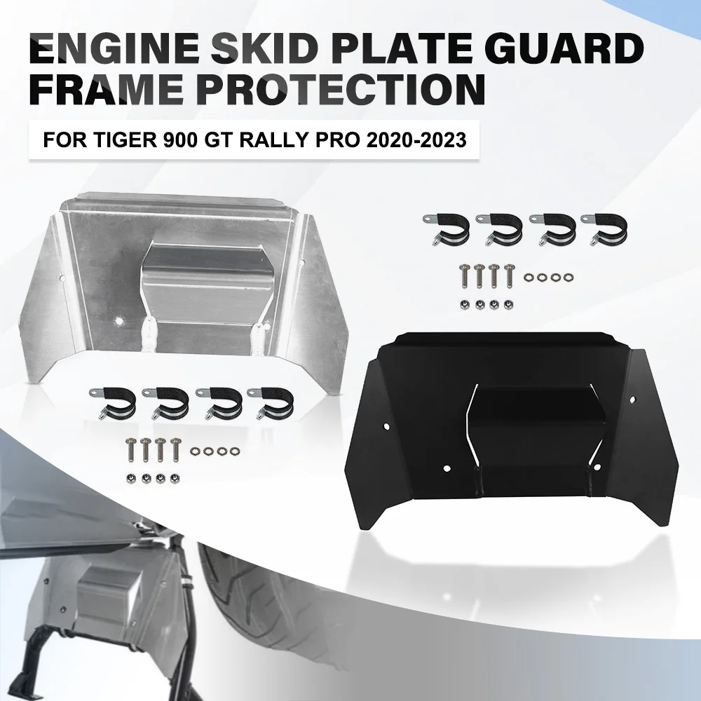 

Motorcycle Accessories For Tiger 900 GT Rally Pro 2020-2021 2022 2023 Aluminium Engine Chassis Guard Skid Plate Bash Frame Guard