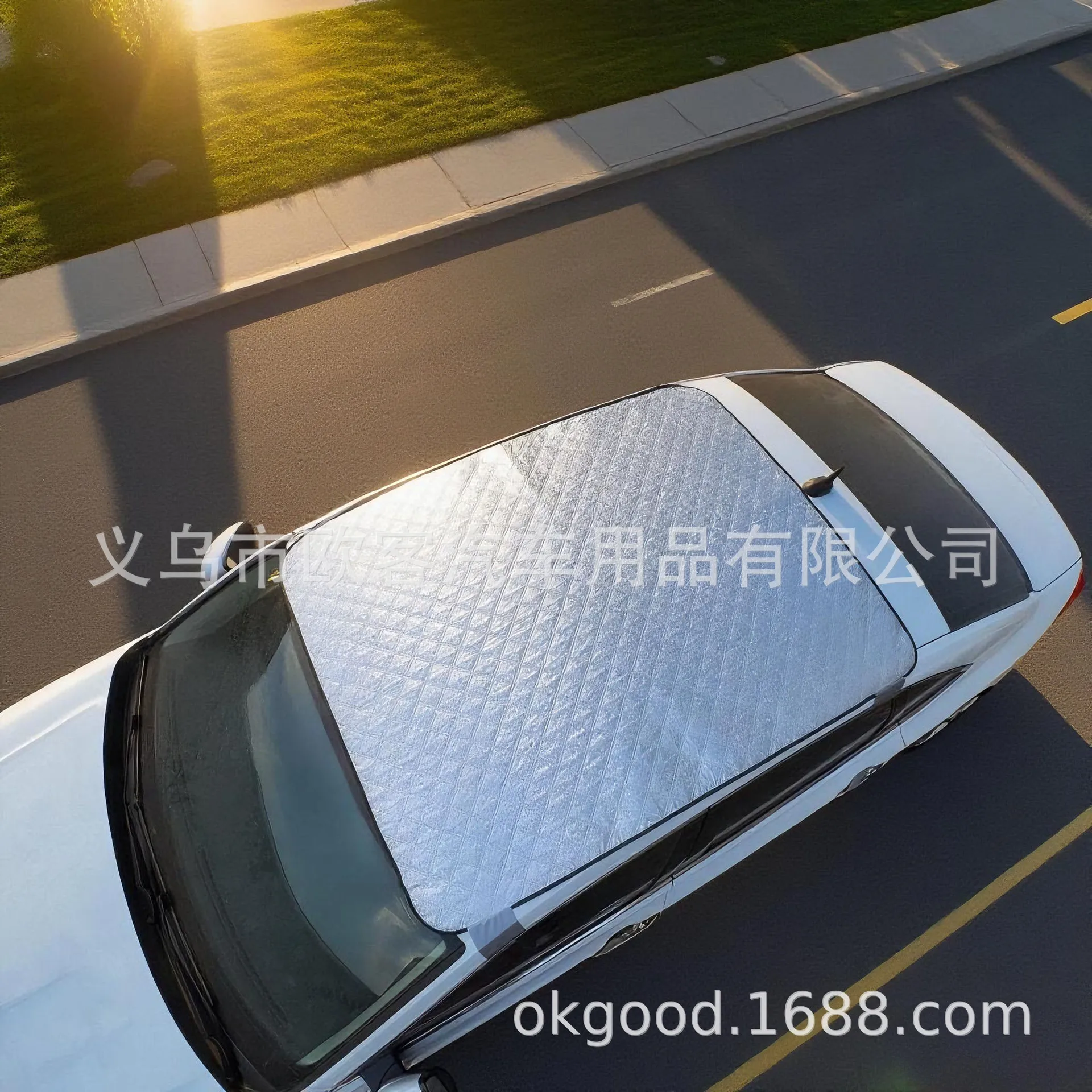 Door‑Clip Type Car Panoramic Sunroof Cover Waterproof Roof Sun Shield Summer UV‑Protection Car Top Canopy