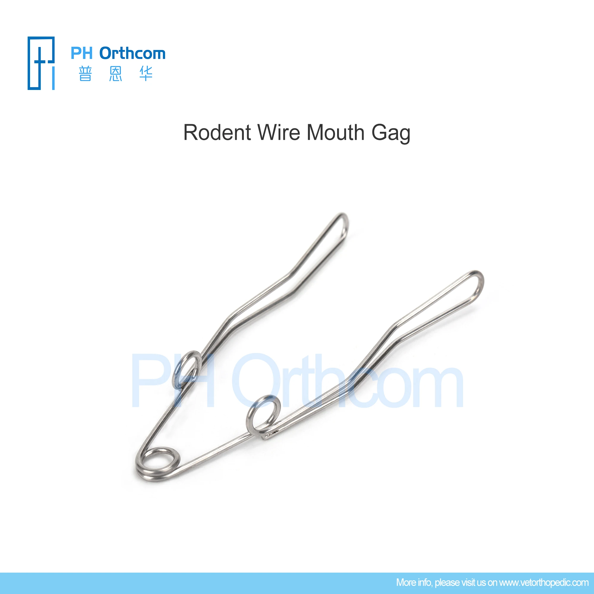 PH Orthcom Rabbit and Rodent Wire Mouth Gag for Veterinary Use Surgical Instruments Mascotas Medical Supplies and Equipment