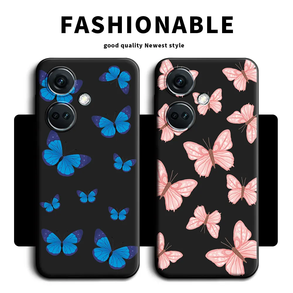 For OnePlus Nord CE 3 Lite 5G Case Soft Silicone TPU Panda Flower Butterfly Couple Boys Girls Phone Case For Nord CE3 Back Cover