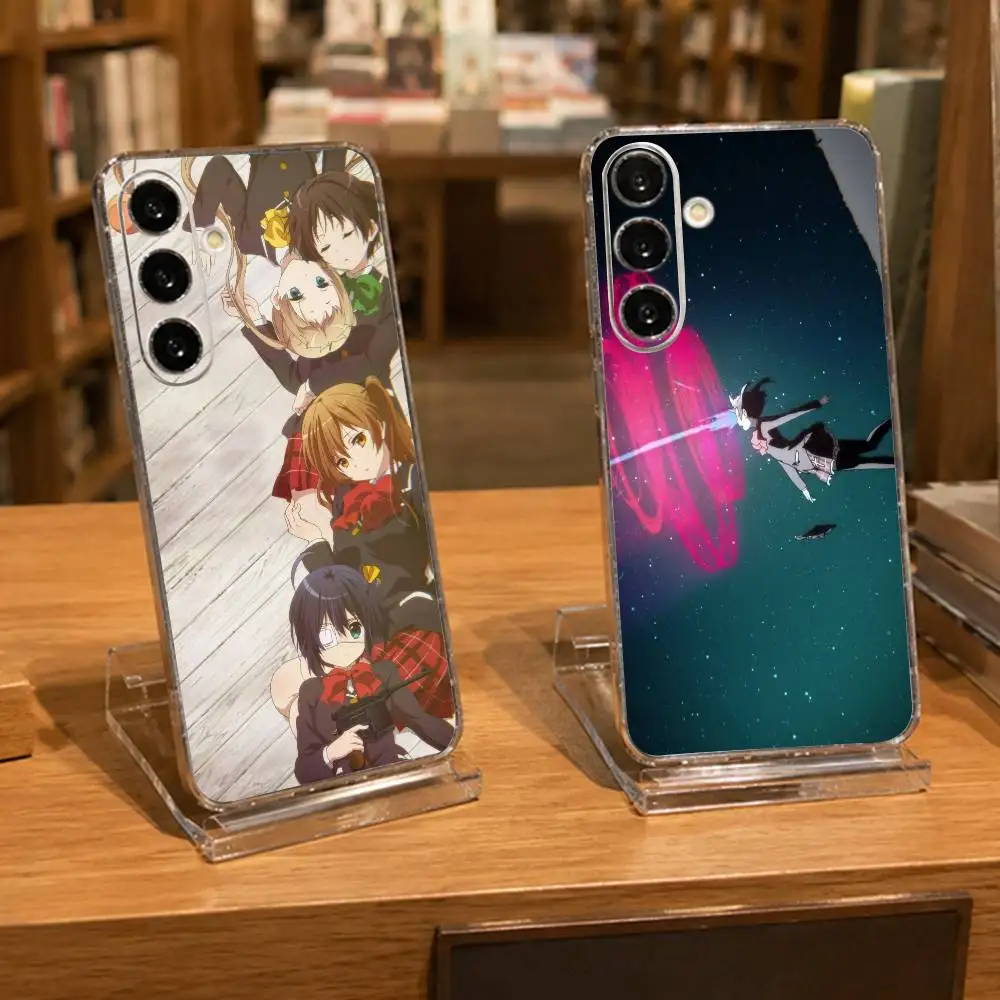 Love Chunibyo Other Delusions Clear Hard Phone Case For Samsung A71, A70, A52, A51, A40, A30,Transparent Cover