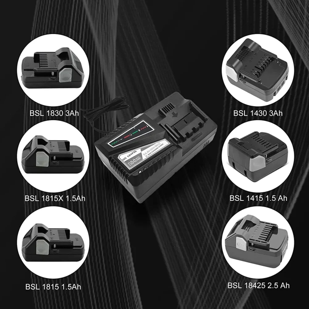 

HITL Fast Charging 14.4 18V 20V 4.5A Lithium Battery Charger for Li-Ion Battery BSL1415 BSL1420 BSL1430 EU PLUG