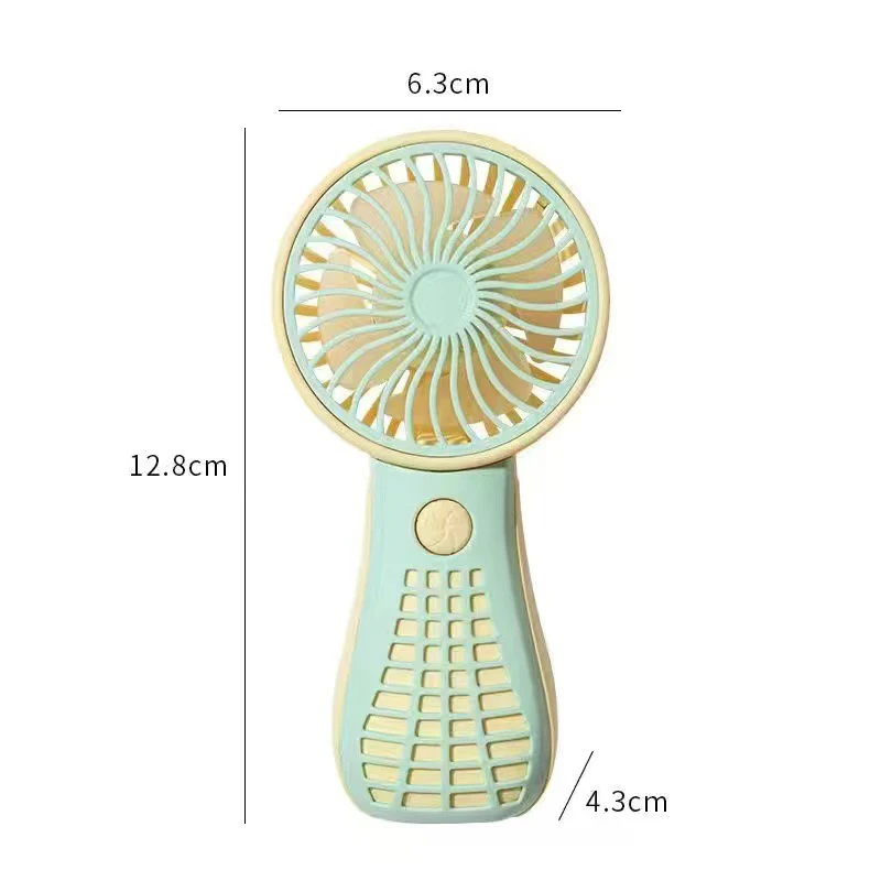 Portable Mini Handheld Fan Usb Rechargeable Electrical Fan Cute Compact Pocket Fan Student Outdoor Pocket Mini Cooler Fan Silent