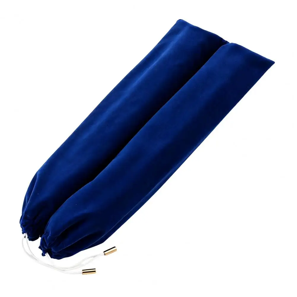 Soft Suede Game Accessory Organizer Velvet Push Ruler Carrying Pouch Mahjong Rack Pushers Storage Bag Soft Suede for Standard