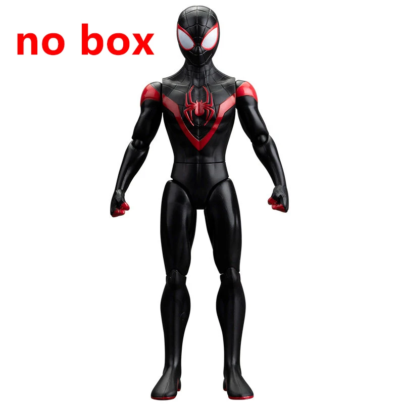 18cm Originele Legendarische Thanos Hulk Iron Man Spider Man Gwen Miles Morales Opbergdoos Hero Avenger Standbeeld Karakter Speelgoed