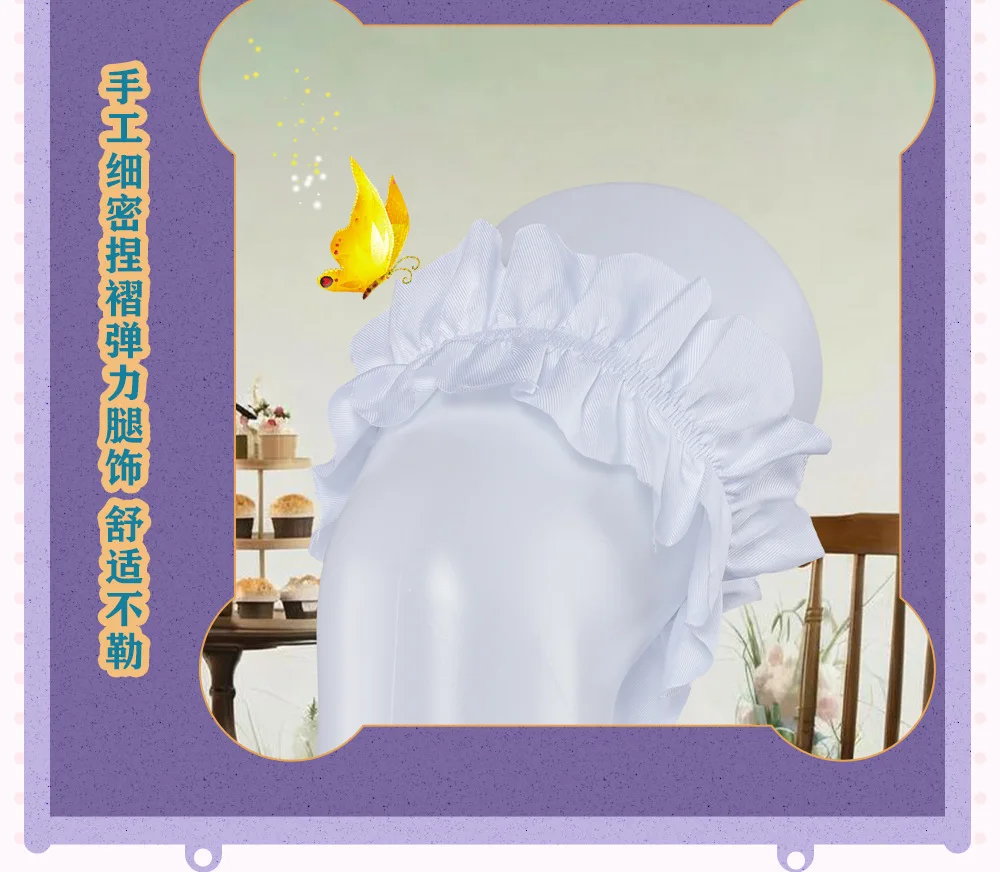 Honkai: Star Rail Firefly Cosplay Costume Girls' Dorm Series Mint Green Cute Pajamas Soft Firefly Girl Loungewear Wig for Party view 5