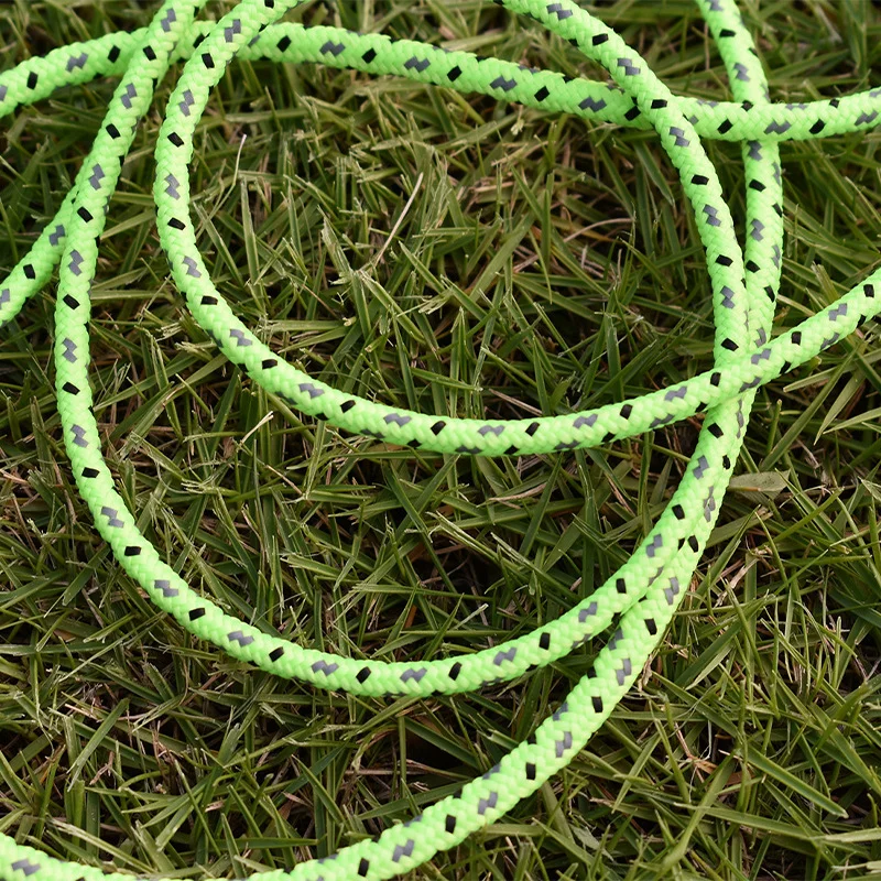 50M Reflective 2.5mm Paracord Durable Parachute Cord for Outdoor Camping Survival Umbrella Tent Lanyard Strap Clothesline Rope